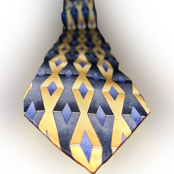 Jimmy V Mens 100% Silk Necktie Brett Farve Collection One| Made In USA 🇺🇸 - Picture 3 of 7